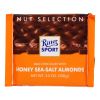 Ritter Sport Milk Chocolate With Honey Salt Almonds - Case Of 11 - 3.5 Oz