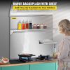 VEVOR Range Backsplash with Shelf 29.5 x 29.5 Inch Range Hood Wall Shield