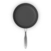 SOGA Stainless Steel Fry Pan 34cm Frying Pan Induction FryPan Non Stick Interior